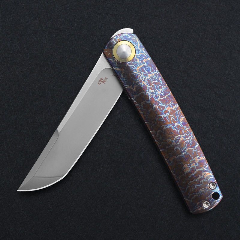 CH Akemi M390 Ti Handle Folding Knife