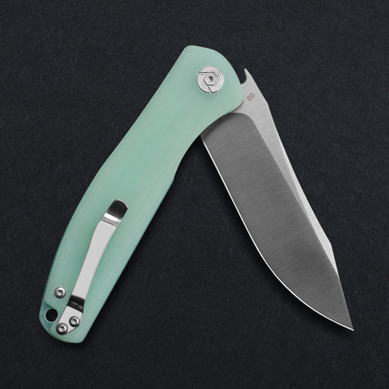 CH 3516 D2 G10 Handle Folding Knife
