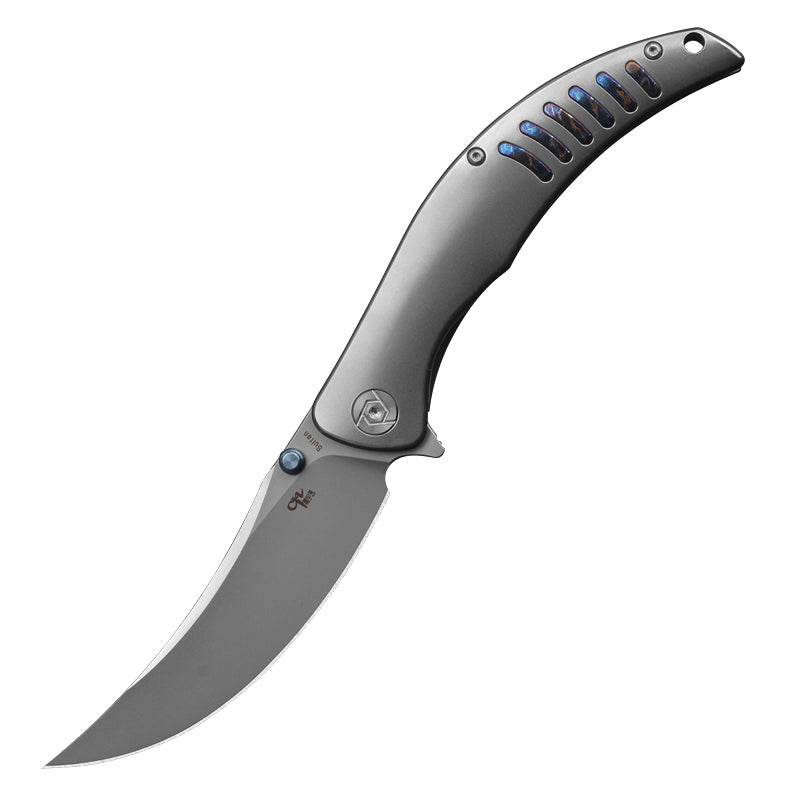 CH Sultan M390 Ti Handle Folding Knife