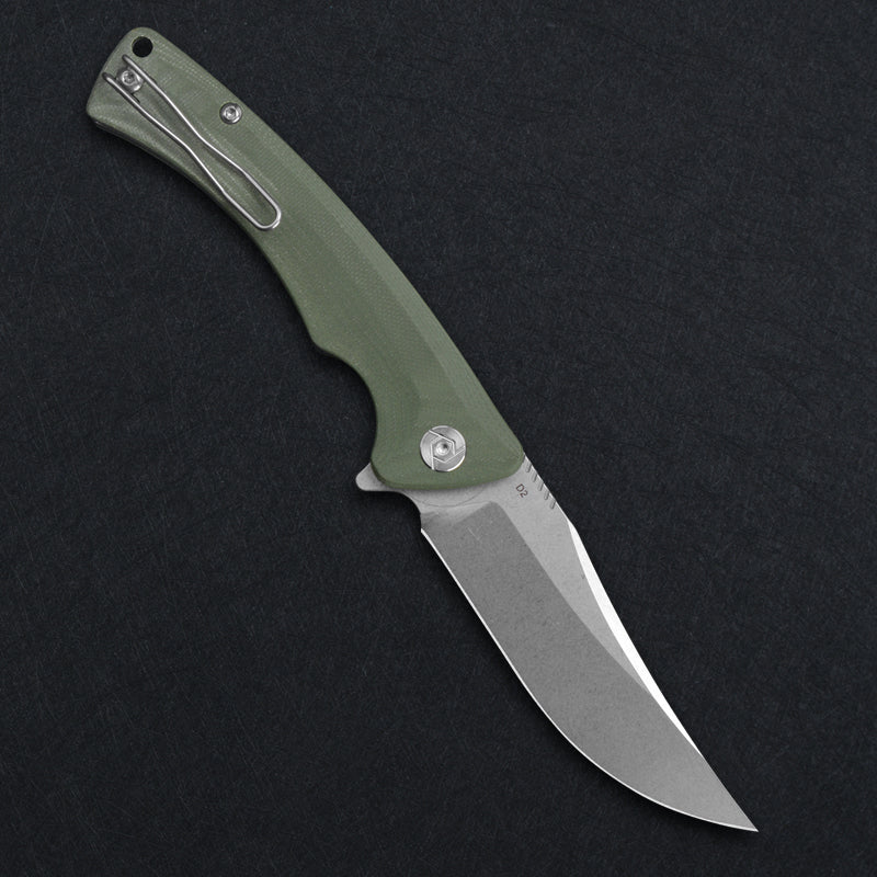 CH 3528 D2 Micarta Or G10 Handle Folding Knife