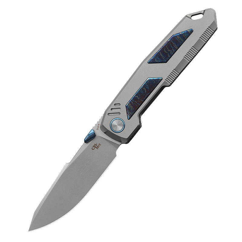 CH Duke M390 Ti Handle Folding Knife