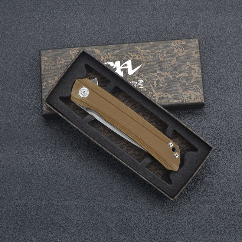 CH 3002 VG10 Micarta Handle Folding Knife
