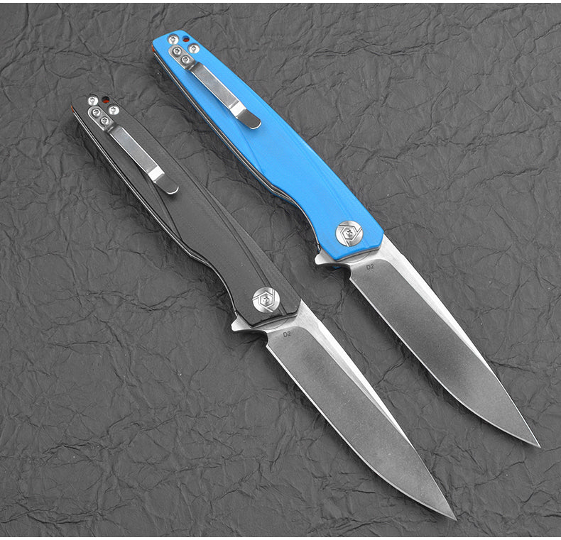 CH 3007 D2 G10 Handle Folding Knife IN STOCK