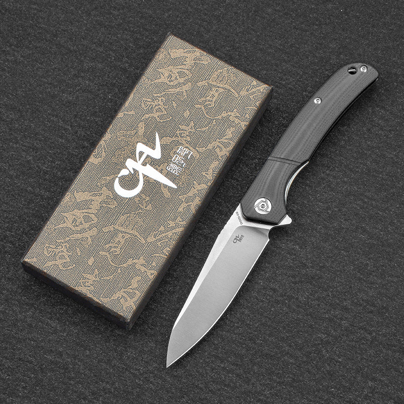 CH 3020 D2 G10 Handle Folding Knife