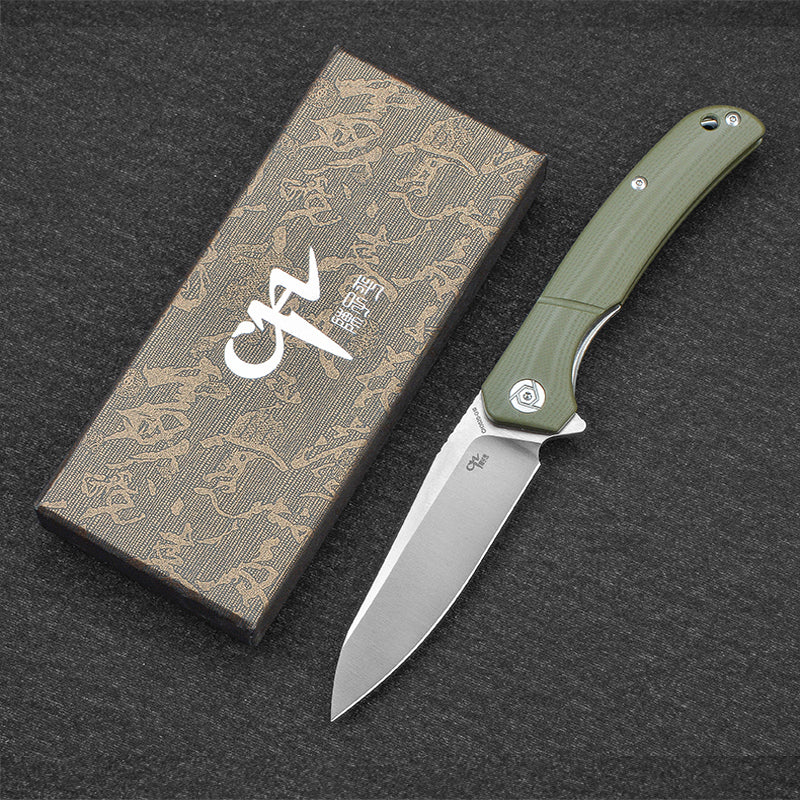 CH 3020 D2 G10 Handle Folding Knife