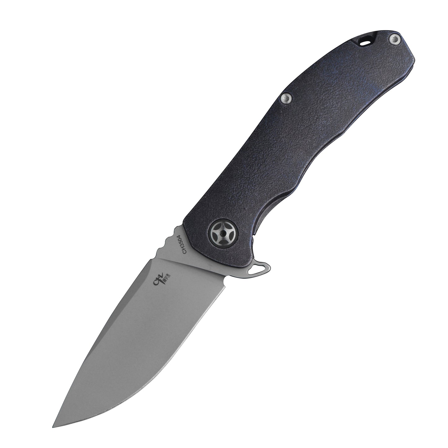 CH 3504 S35VN Ti Handle Folding Knife