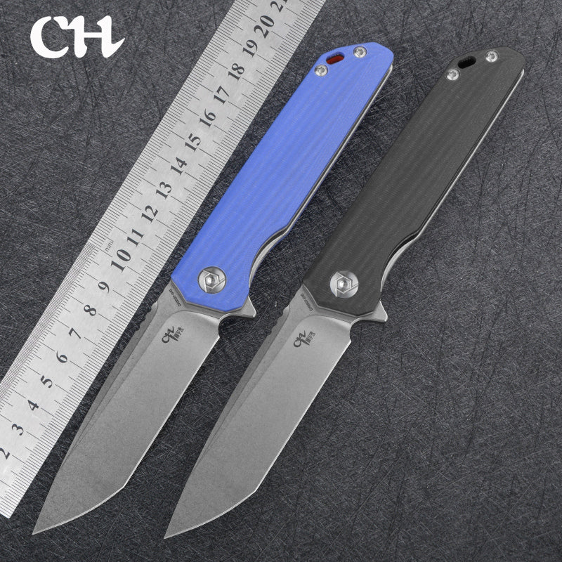CH 3507 D2 G10 Handle Folding Knife