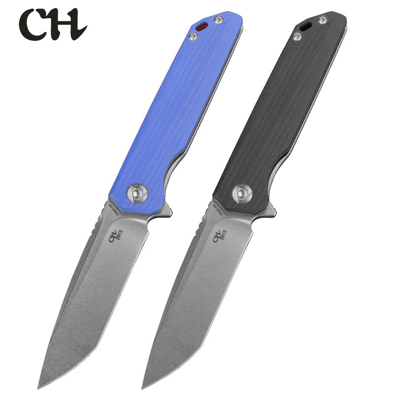 CH 3507 D2 G10 Handle Folding Knife
