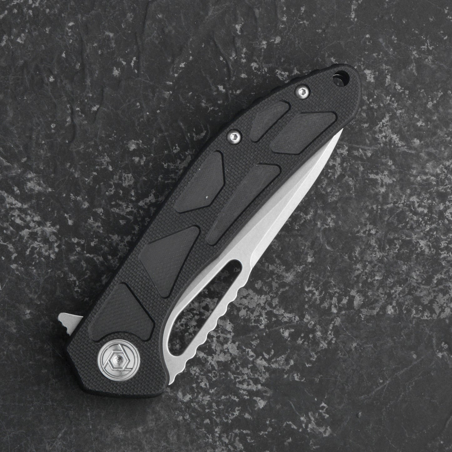 CH 3509 D2 G10 Handle Folding Knife