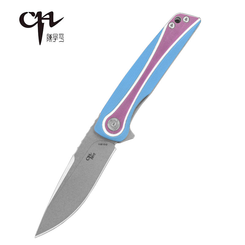 CH 3511 D2 G10 Handle Folding Knife