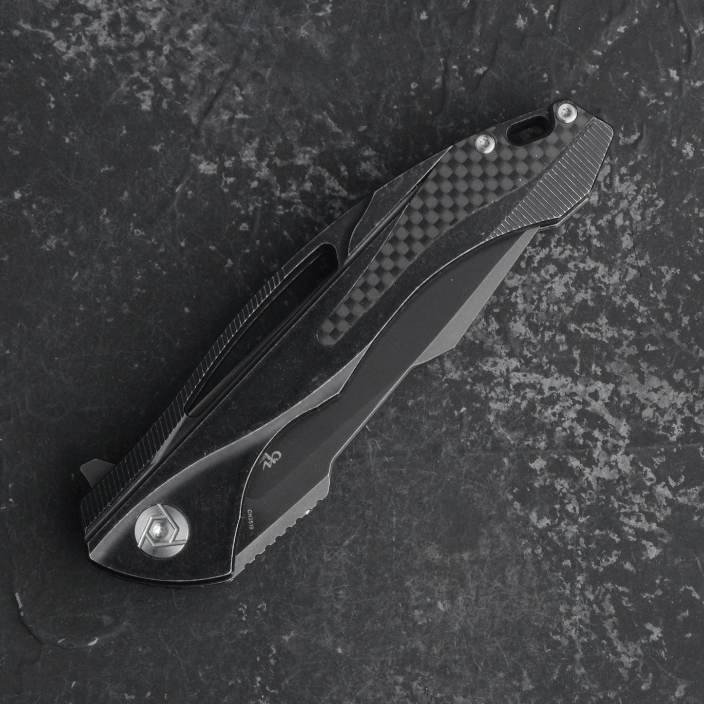 CH 3519 S35VN Ti Handle Folding Knife