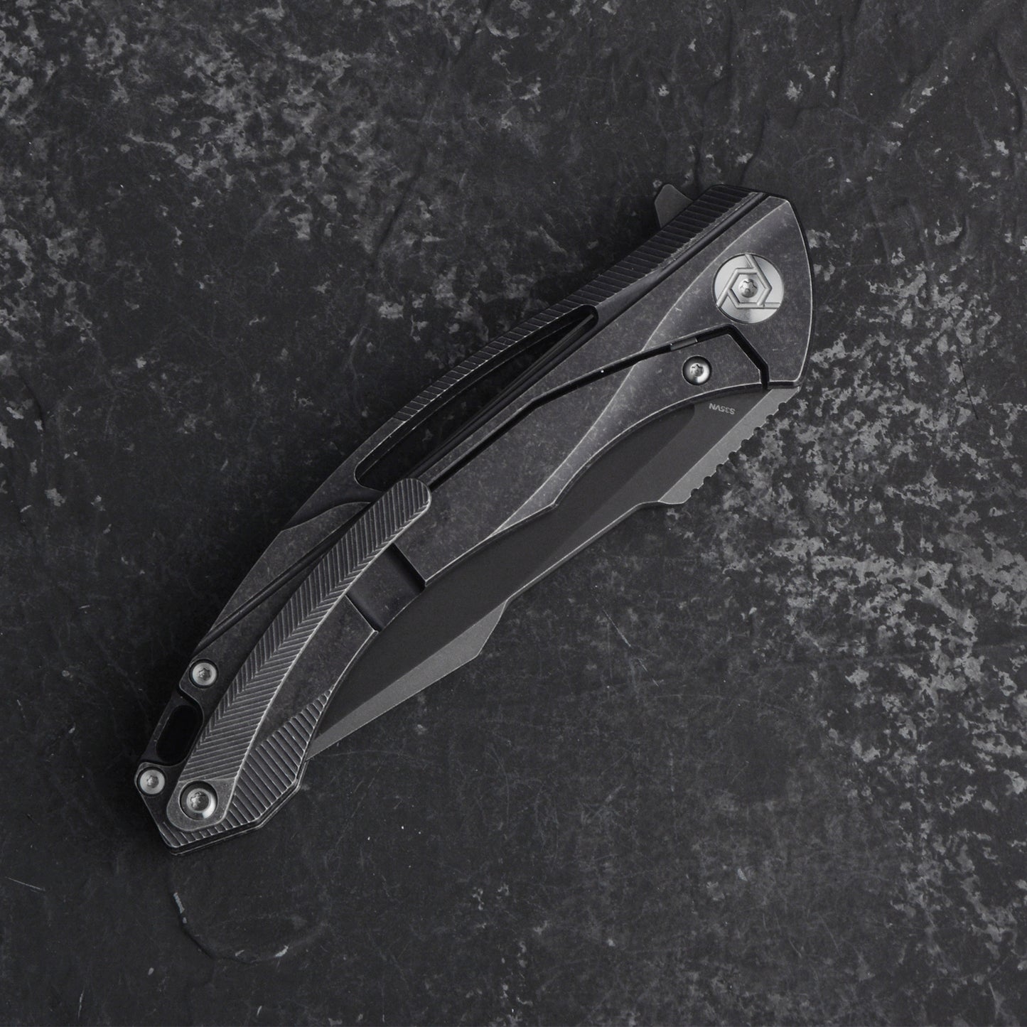 CH 3519 S35VN Ti Handle Folding Knife