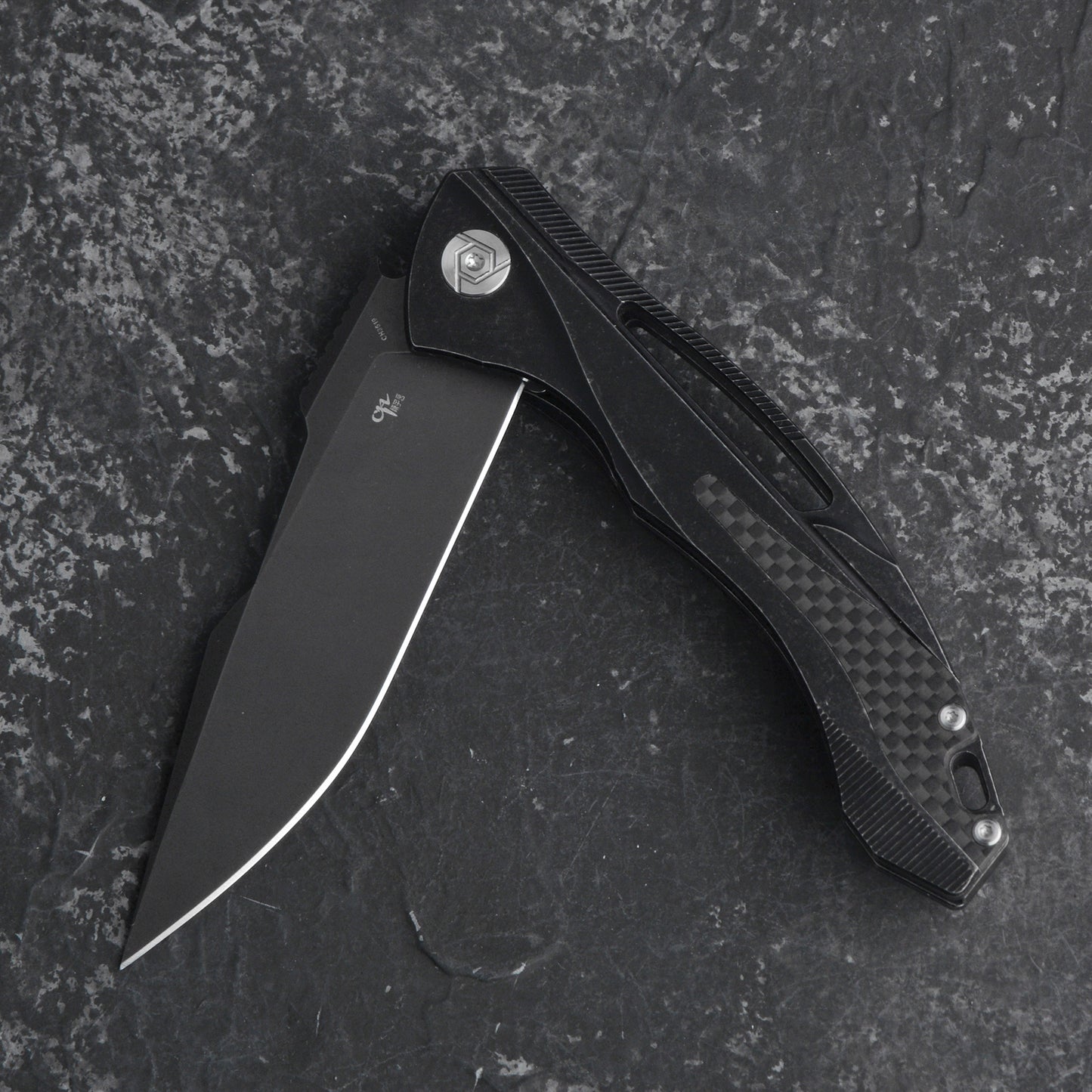 CH 3519 S35VN Ti Handle Folding Knife