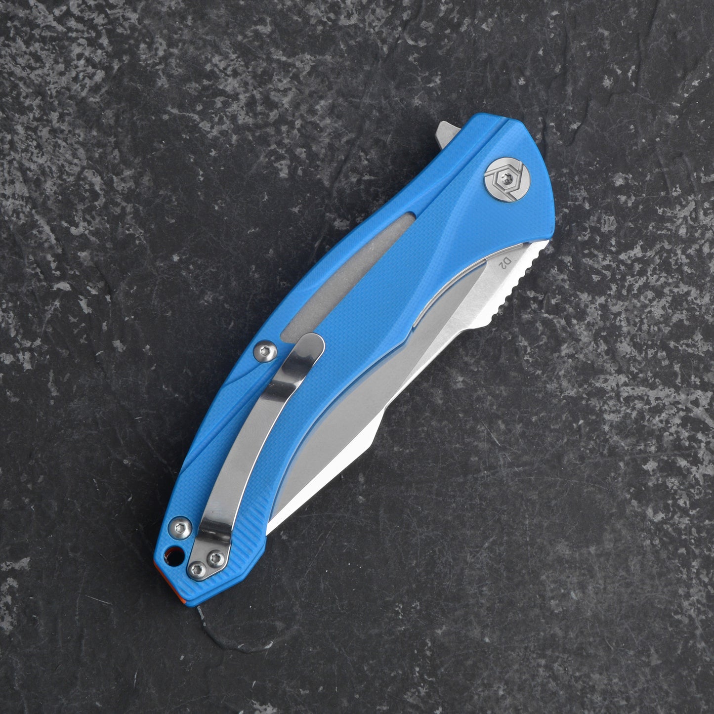 CH 3519 D2 G10 Handle Folding Knife