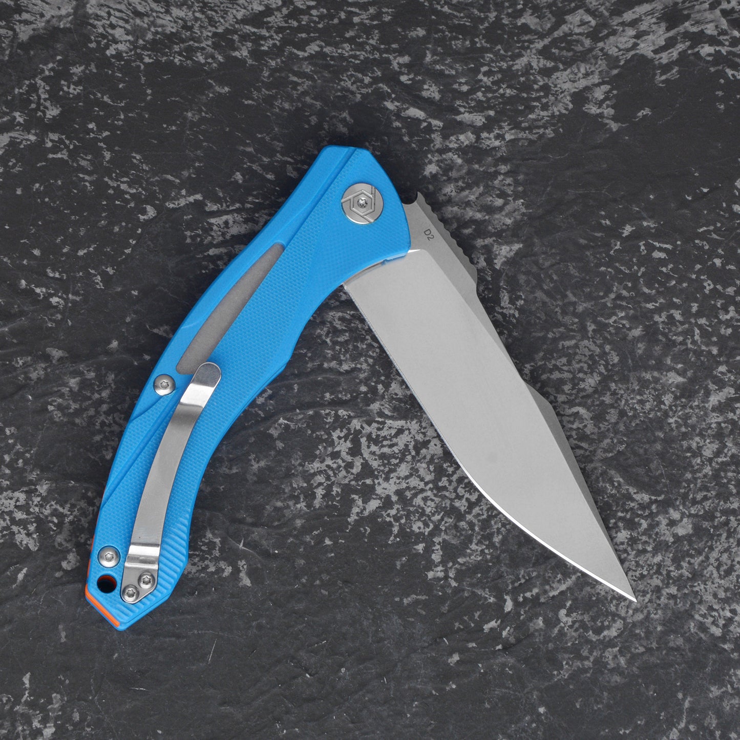 CH 3519 D2 G10 Handle Folding Knife