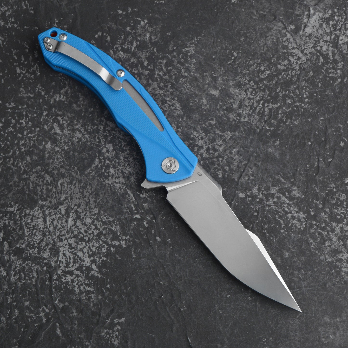 CH 3519 D2 G10 Handle Folding Knife