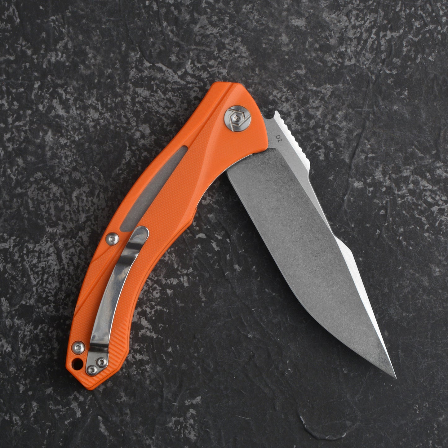 CH 3519 D2 G10 Handle Folding Knife