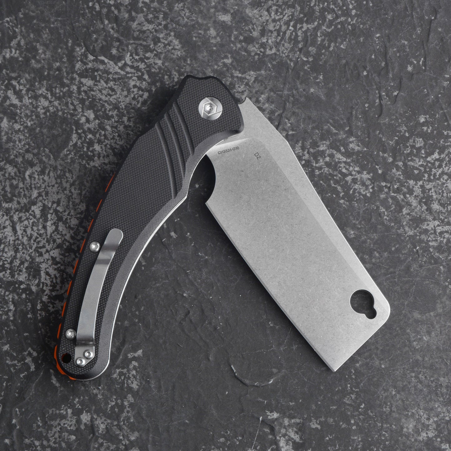 CH 3531 D2 G10 Handle Folding Knife