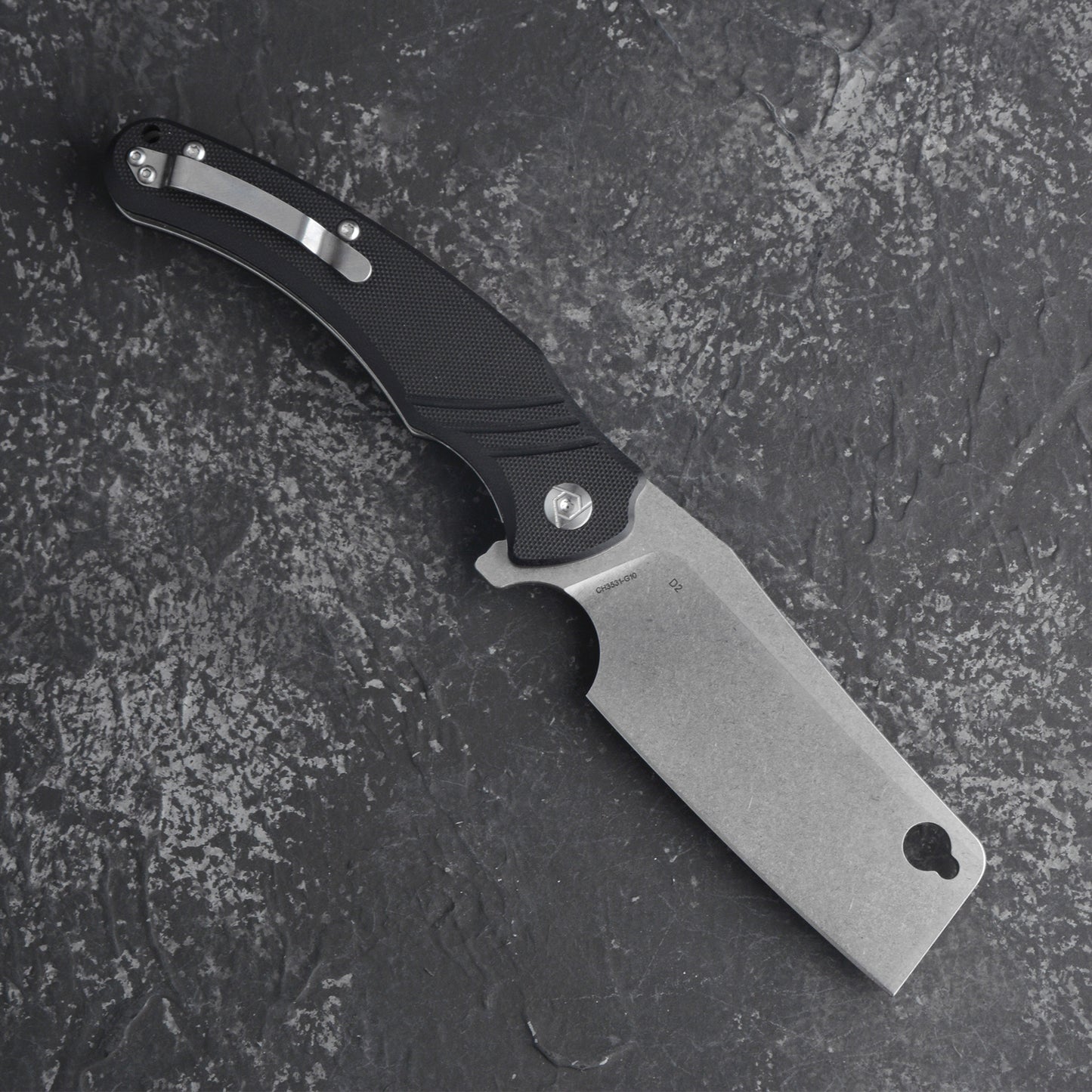 CH 3531 D2 G10 Handle Folding Knife
