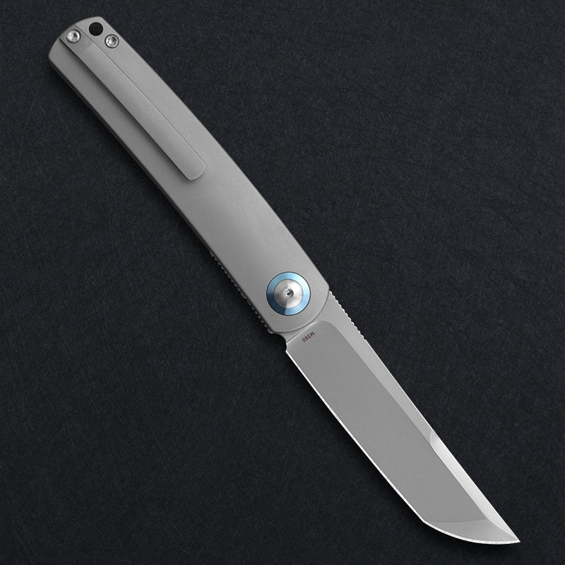 CH Akemi M390 Ti Handle Folding Knife