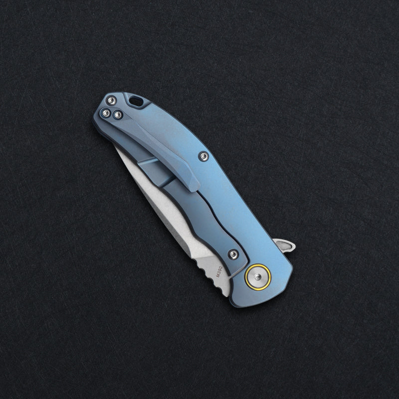 CH 3504s M390 Ti Handle Folding Knife