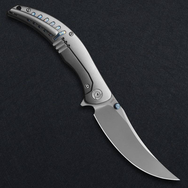 CH Sultan M390 Ti Handle Folding Knife