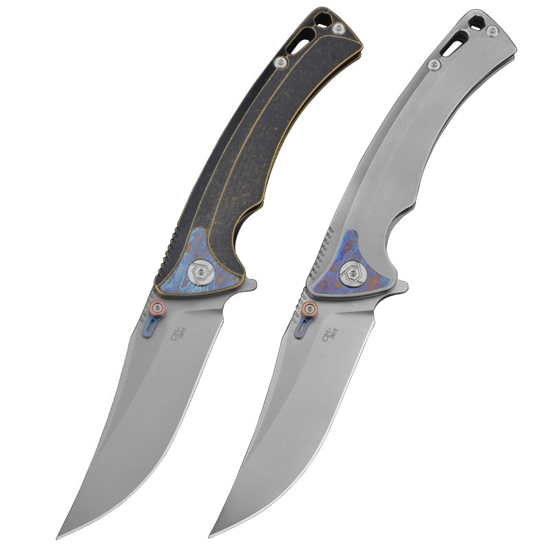 CH EMPEROR S35VN Ti Handle Folding Knife