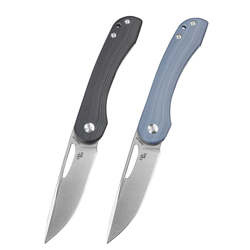 CH 3015 D2 G10 Handle Folding Knife