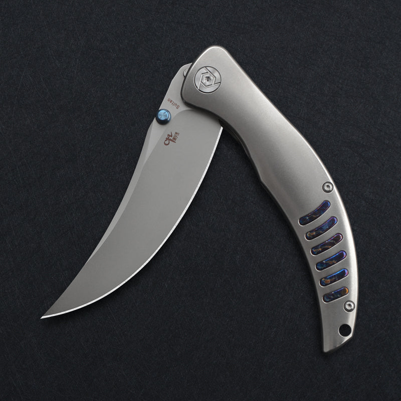 CH Sultan M390 Ti Handle Folding Knife