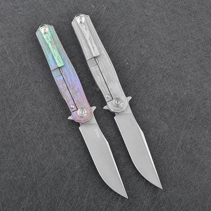 CH 3505 S35VN Ti Handle Folding Knife