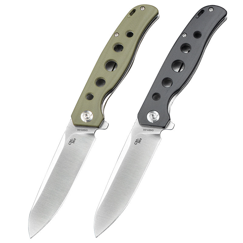 CH 3011 D2 G10 Handle Folding Knife IN STOCK