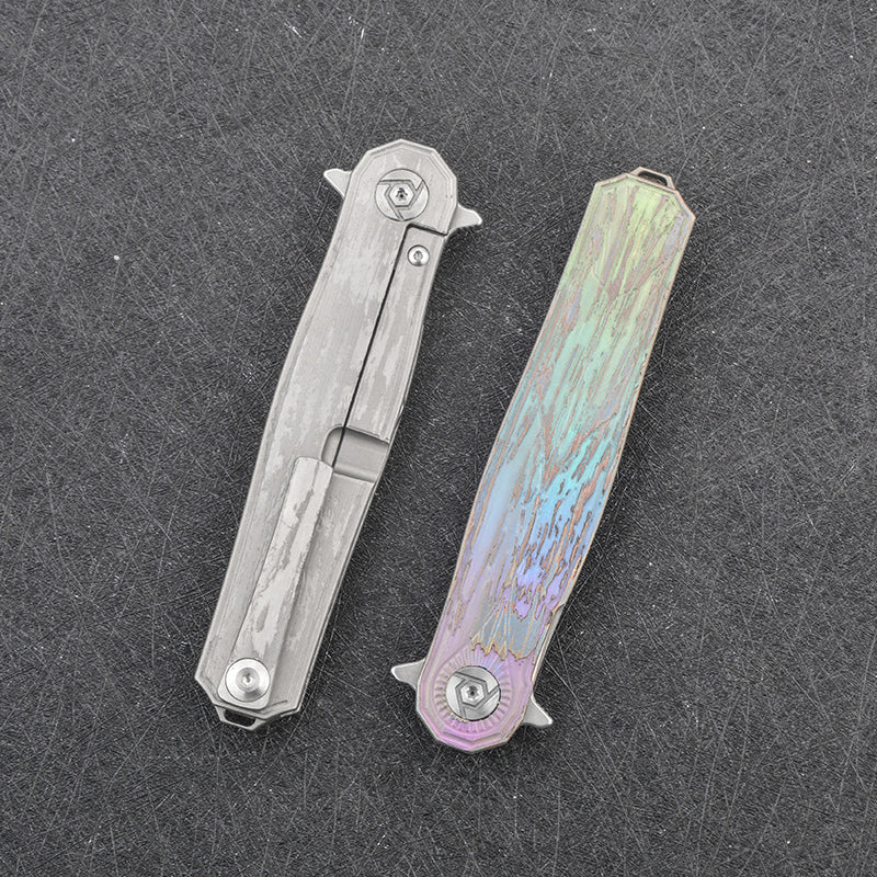 CH 3505 S35VN Ti Handle Folding Knife
