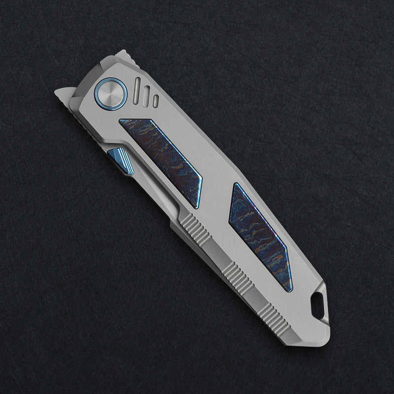 CH Duke M390 Ti Handle Folding Knife