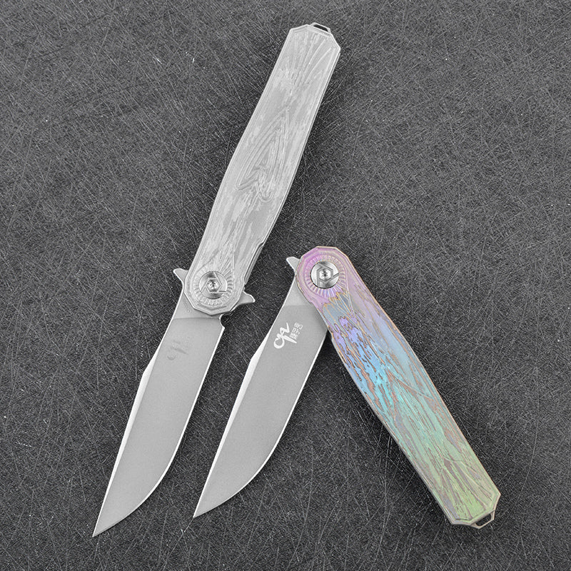 CH 3505 S35VN Ti Handle Folding Knife