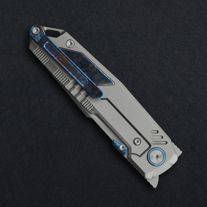 CH Duke M390 Ti Handle Folding Knife