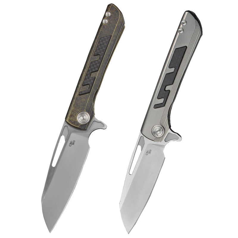 CH BUTCHER2 S35VN Ti Handle Folding Knife