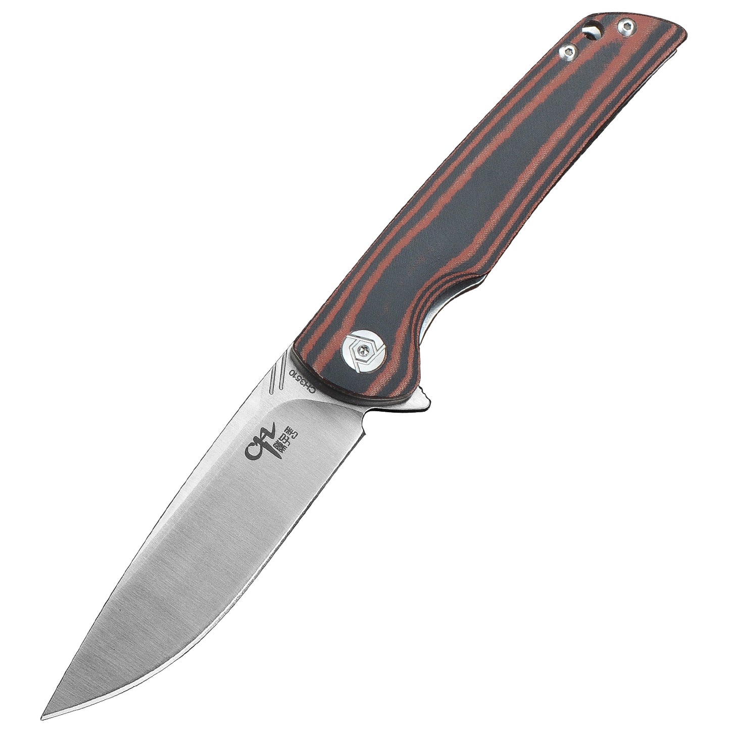 CH 3510 D2 Micarta Handle Folding Knife