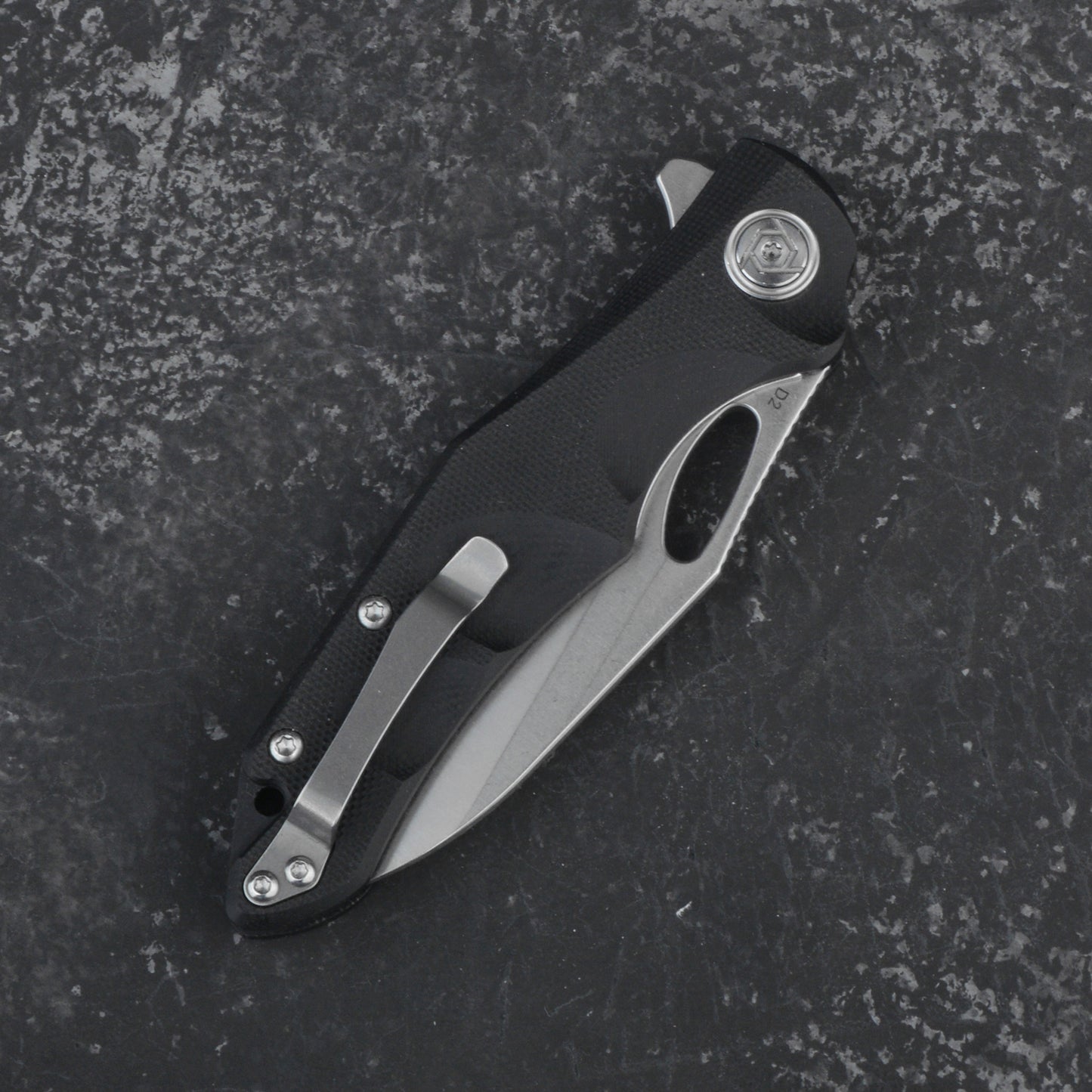CH Nighthawk D2 G10 Handle Folding Knife