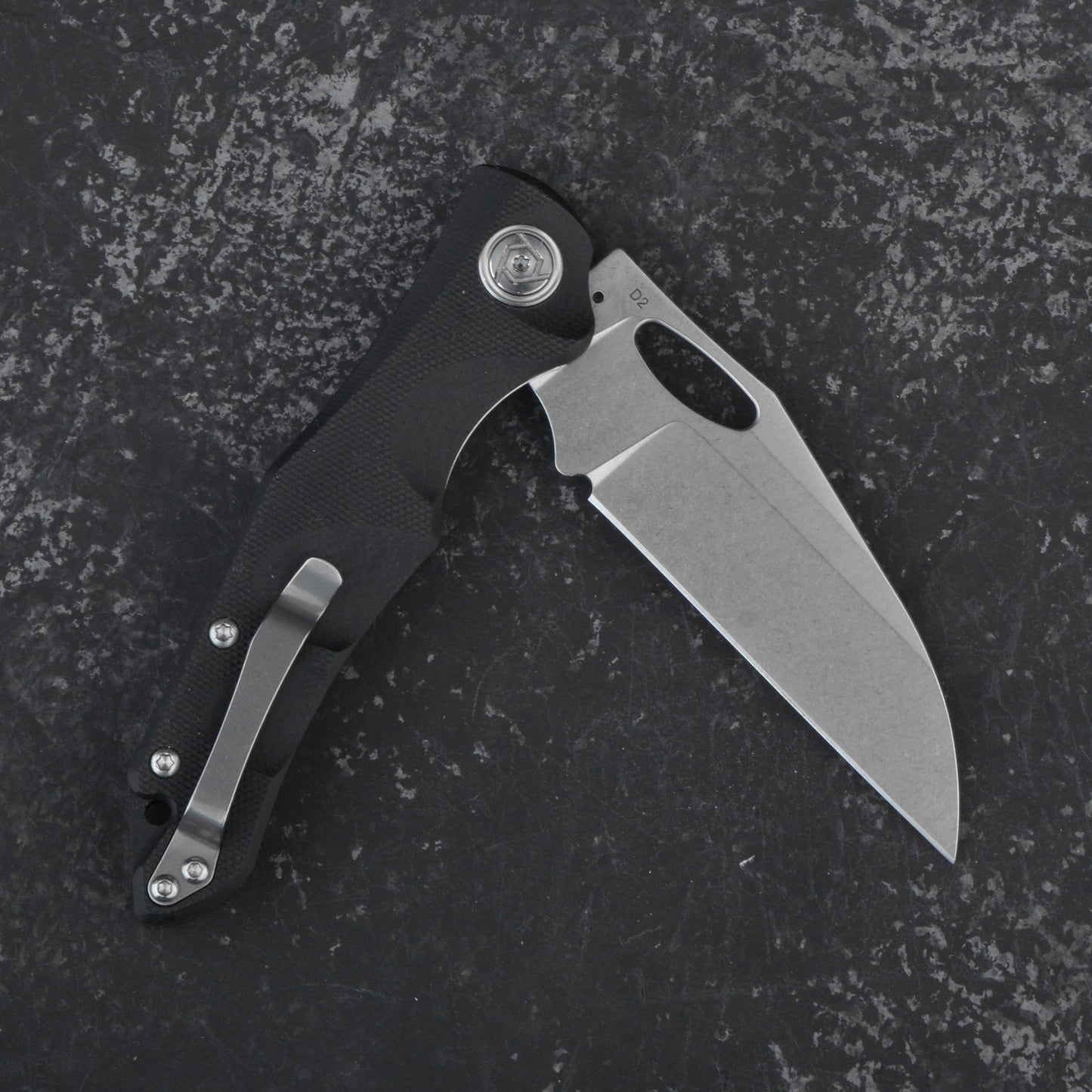 CH Nighthawk D2 G10 Handle Folding Knife