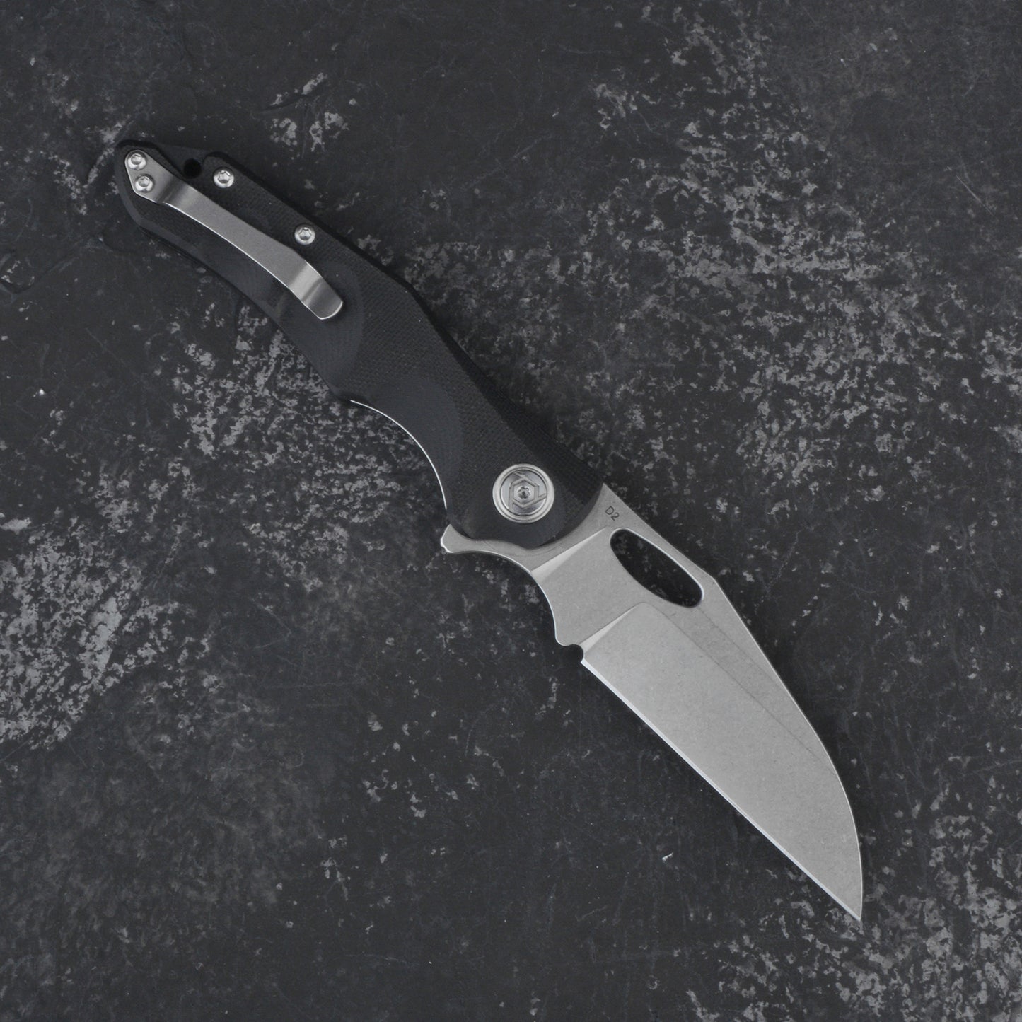 CH Nighthawk D2 G10 Handle Folding Knife