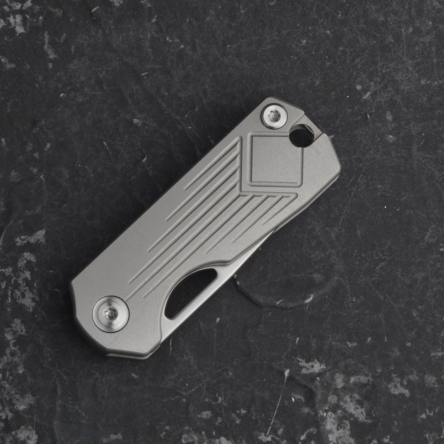 CH Toad AUS-8 Ti Handle Folding Knife