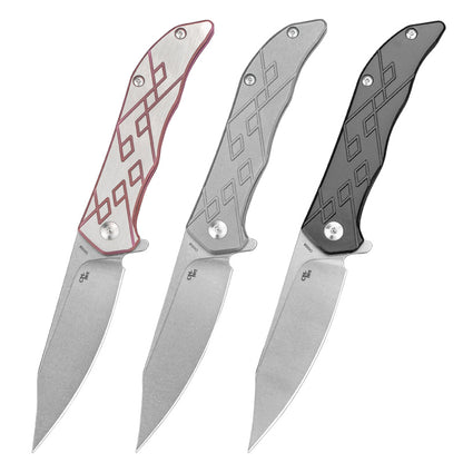 CH 3008 D2 Ti Handle Folding Knife IN STOCK