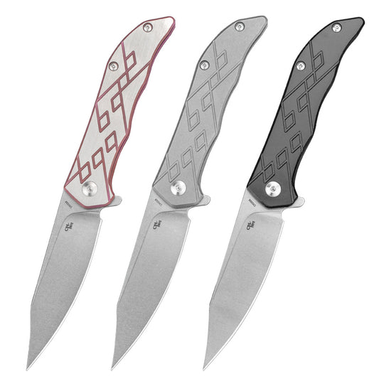 CH 3008 D2 Ti Handle Folding Knife IN STOCK