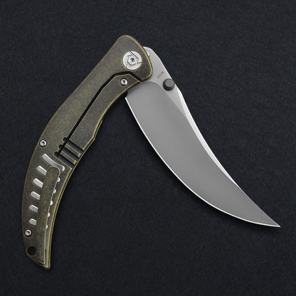 CH Sultan M390 Ti Handle Folding Knife