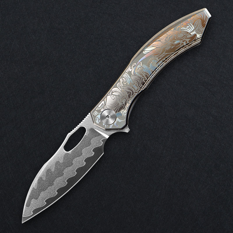 CH Cupra Frame Lock Sliver Ti （2.75'' Mirror Elmax core）