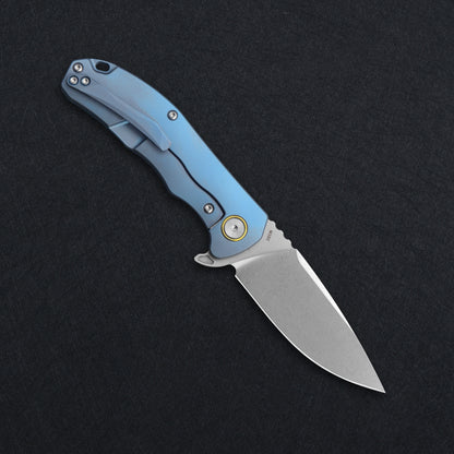 CH 3504s M390 Ti Handle Folding Knife