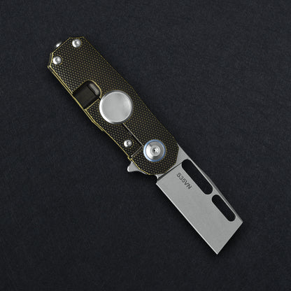 CH Spinner S35VN Ti Handle Folding Knife