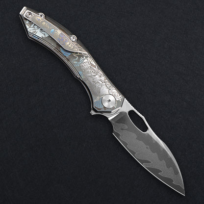 CH Cupra Frame Lock Sliver Ti （2.75'' Mirror Elmax core）