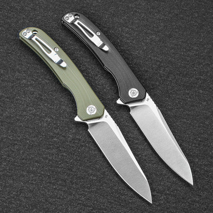 CH 3020 D2 G10 Handle Folding Knife