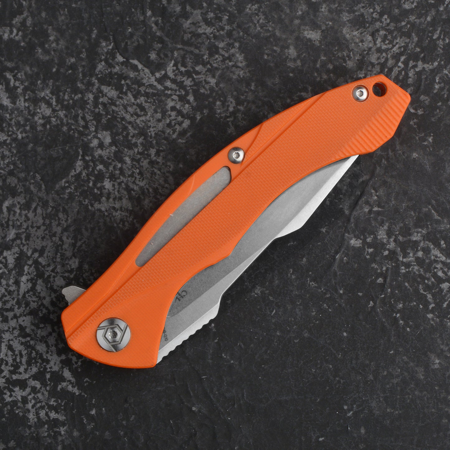 CH 3519 D2 G10 Handle Folding Knife